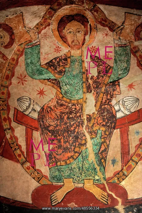 : Martyrdom of English Archbishop Thomas Becket. Detail of the : Martyrdom of English Archbishop Thomas Becket. Detail of the
