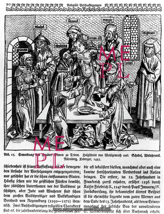 : The martyrdom of Simon, 1493 : The martyrdom of Simon, 1493