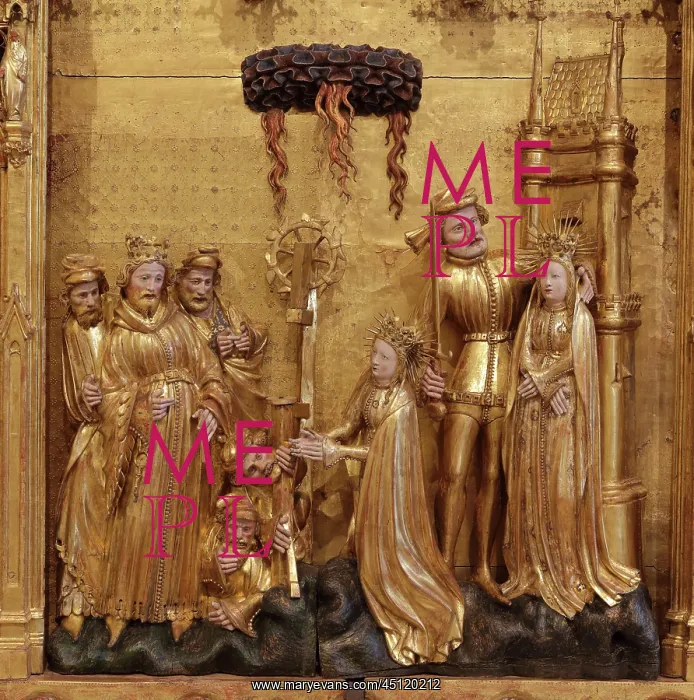 : Martyrdom of St Catherine, Altarpiece of Saints : Martyrdom of St Catherine, Altarpiece of Saints