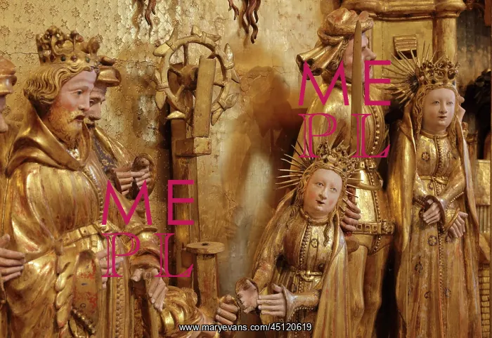 : Martyrdom of St Catherine, Altarpiece of Saints : Martyrdom of St Catherine, Altarpiece of Saints