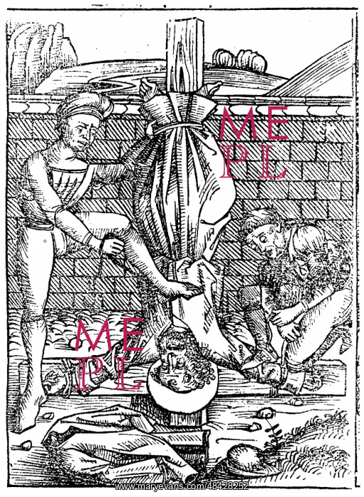 : Martyrdom of St Peter who is said to have been : Martyrdom of St Peter who is said to have been