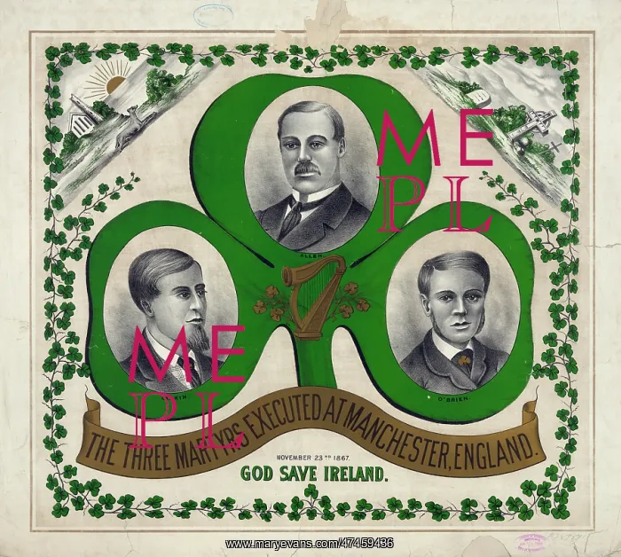 : The three martyrs executed at Manchester, England : The three martyrs executed at Manchester, England
