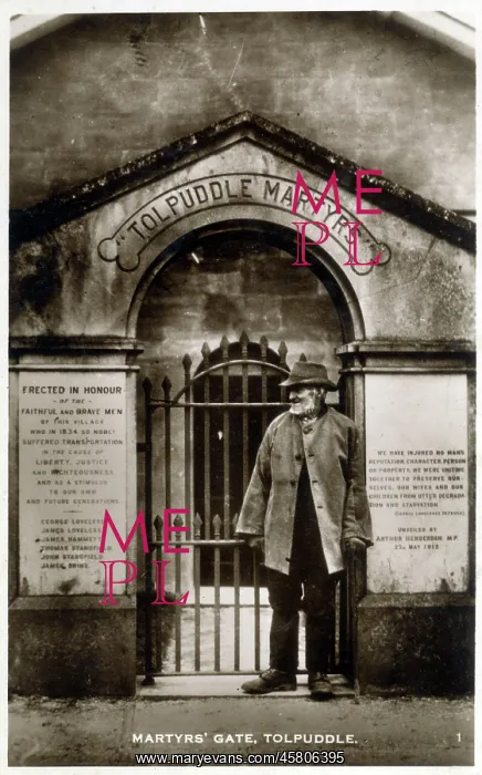 : Martyr's Gate, Tolpuddle Methodist Chapel : Martyr's Gate, Tolpuddle Methodist Chapel