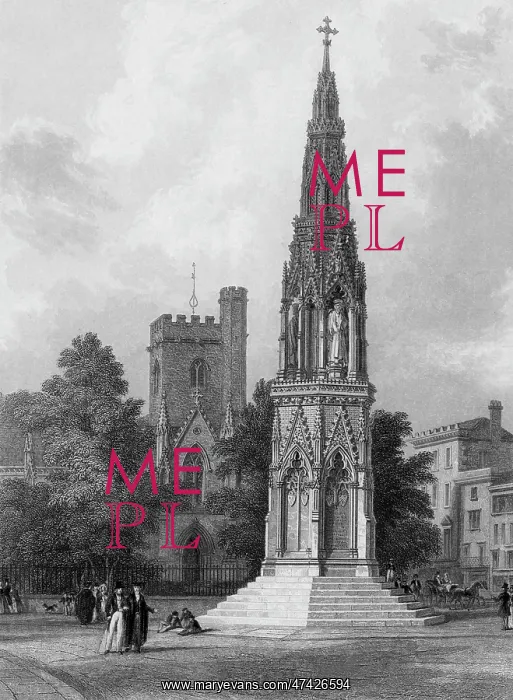 : Martyrs Memorial, Oxford : Martyrs Memorial, Oxford