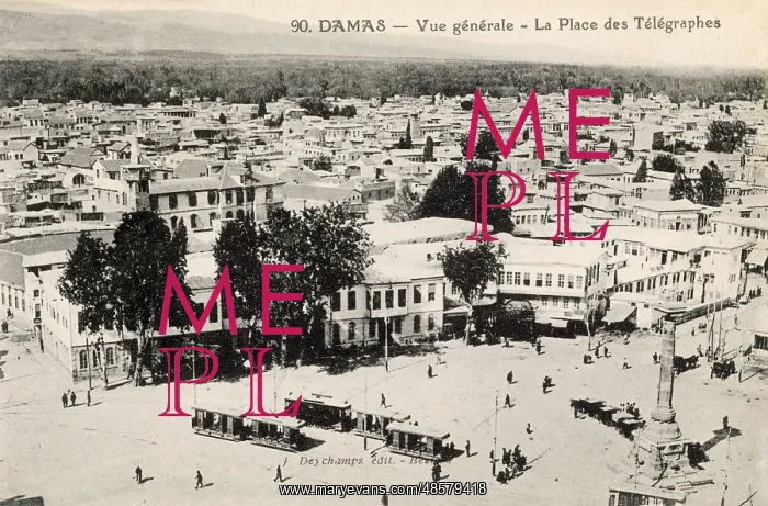 : Martyrs Square in Damascus, Syria : Martyrs Square in Damascus, Syria