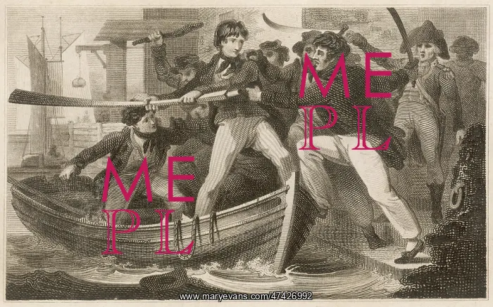 : Mary Ann Talbot resisting a pressgang : Mary Ann Talbot resisting a pressgang