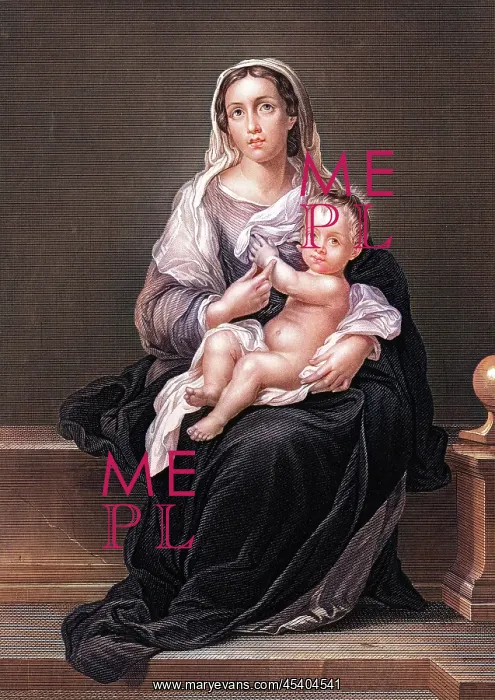 : MARY and Baby Jesus, by MURILLO : MARY and Baby Jesus, by MURILLO