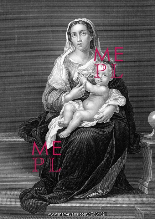  : MARY and Baby Jesus, by MURILLO