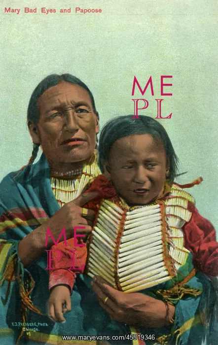  : Mary Bad Eyes and Papoose