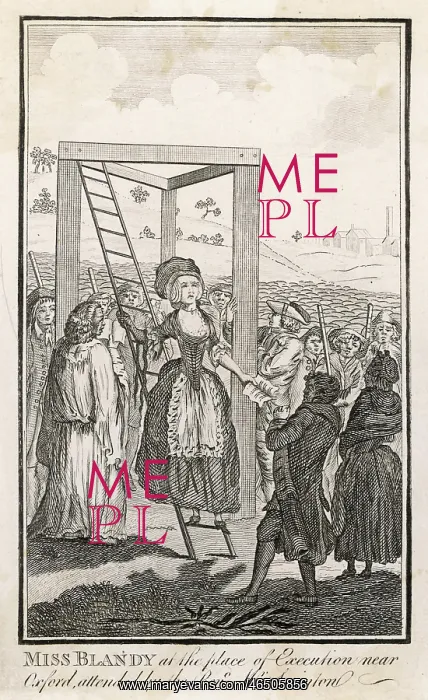 : Mary Blandy's Execution : Mary Blandy's Execution