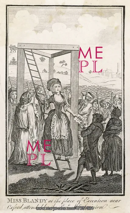: Mary Blandy's Execution : Mary Blandy's Execution