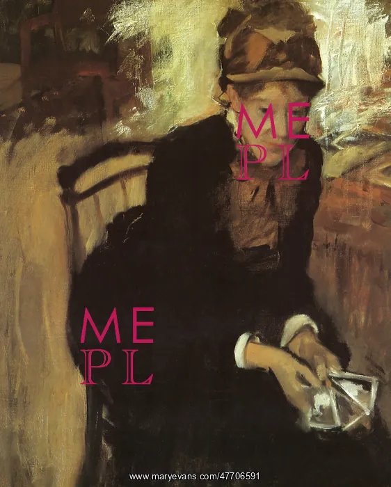  : Mary Cassatt Portrait, by Degas