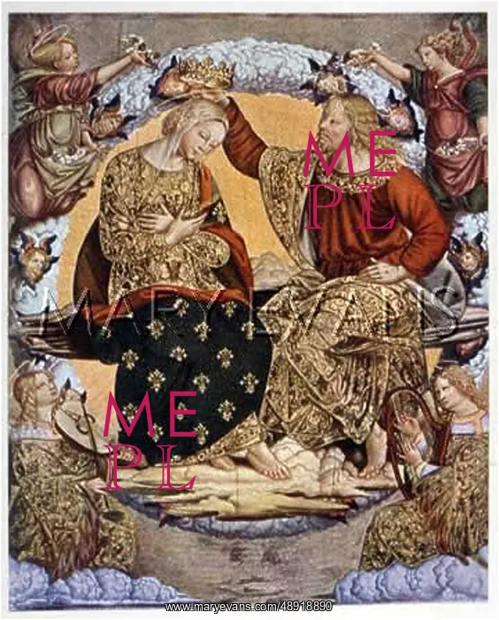 : MARY CROWNED BY JESUS : MARY CROWNED BY JESUS