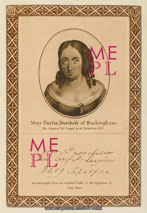 : MARY DUCHESS BUCKINGHAM : MARY DUCHESS BUCKINGHAM