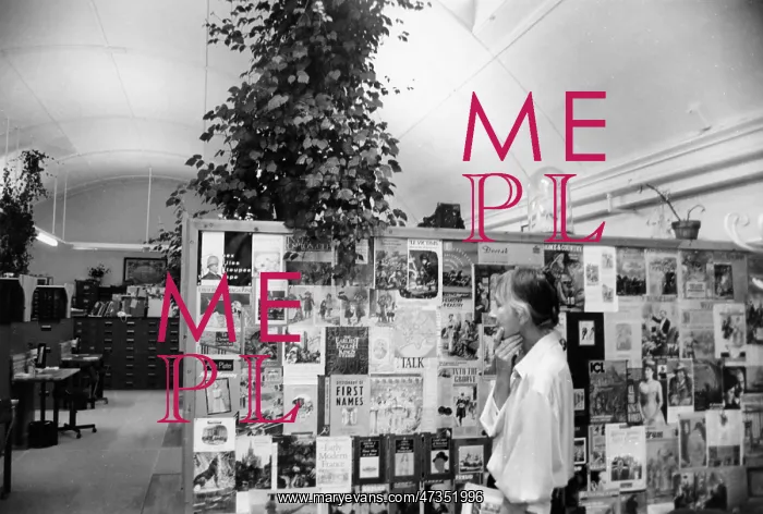: MARY EVANS, LIBRARIAN : MARY EVANS, LIBRARIAN