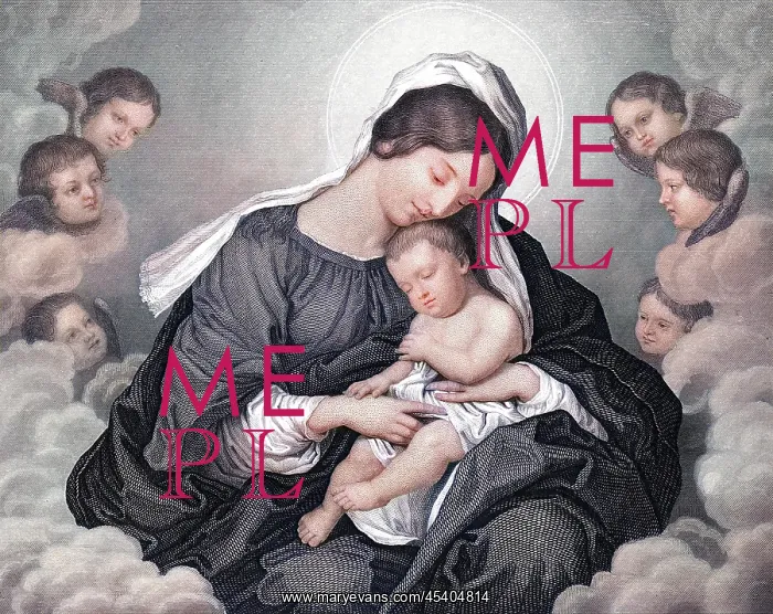 : MARY, JESUS, ANGELS : MARY, JESUS, ANGELS