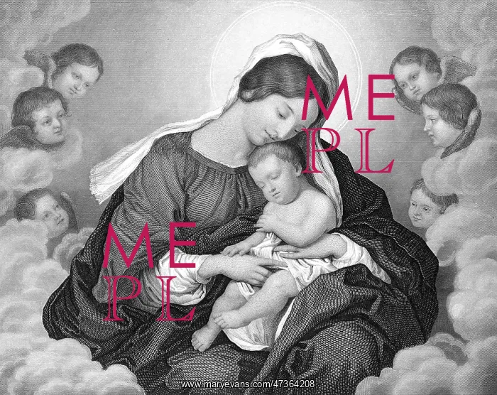 : MARY, JESUS, ANGELS : MARY, JESUS, ANGELS