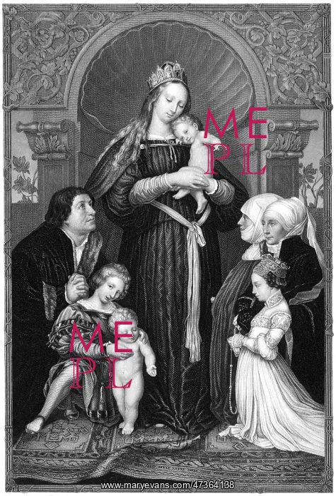 : MARY, JESUS, DONORS : MARY, JESUS, DONORS