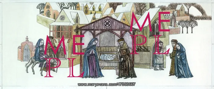 : Mary and Joseph in Bethlehem : Mary and Joseph in Bethlehem