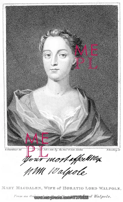: MARY LADY WALPOLE : MARY LADY WALPOLE