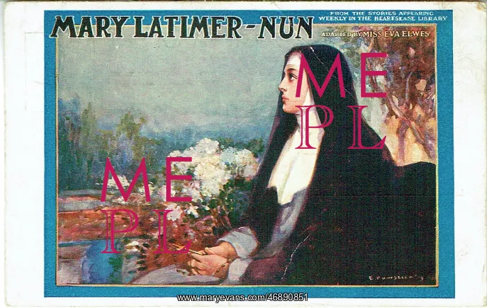 : Mary Latimer-Nun by Eva Elwes : Mary Latimer-Nun by Eva Elwes