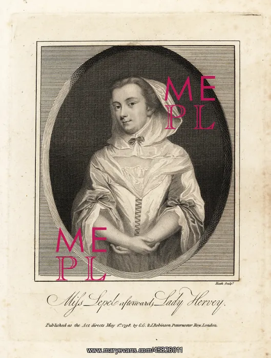 : Mary Lepell, later Lady Hervey, courtier to King George I : Mary Lepell, later Lady Hervey, courtier to King George I