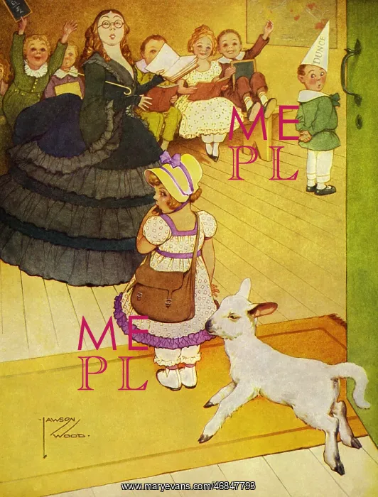 : Mary Had a Little Lamb : Mary Had a Little Lamb
