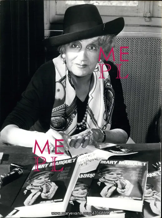 : Mary Marquet, actress, Paris : Mary Marquet, actress, Paris