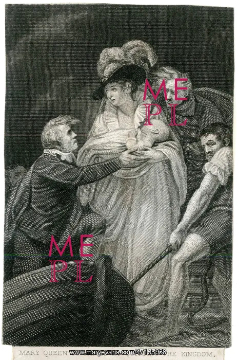 : Mary of Modena Flees : Mary of Modena Flees