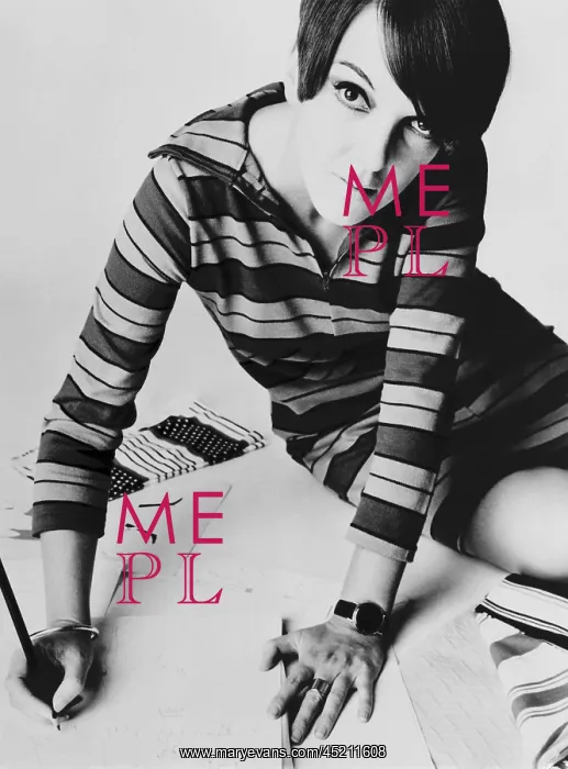 : Mary Quant, British mod fashion designer : Mary Quant, British mod fashion designer