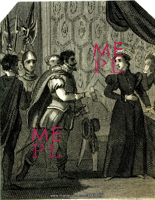  : Mary Queen of Scots receiving message