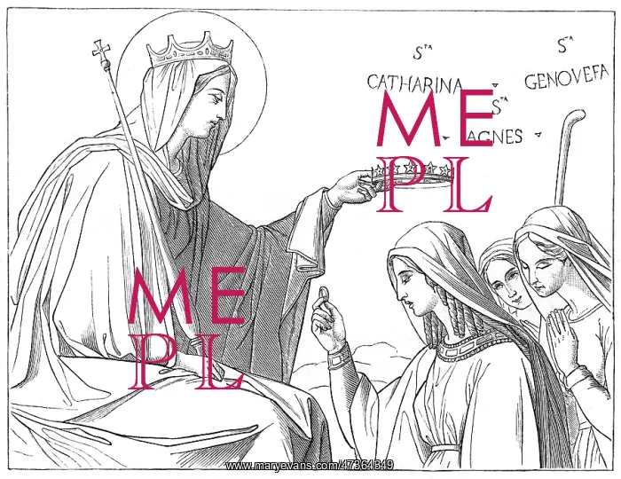 : MARY AND VIRGINS : MARY AND VIRGINS