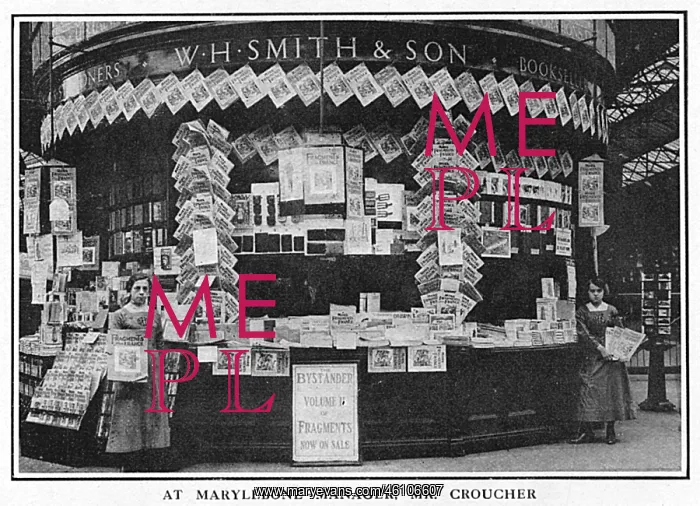 : Marylebone station Bookstall : Marylebone station Bookstall