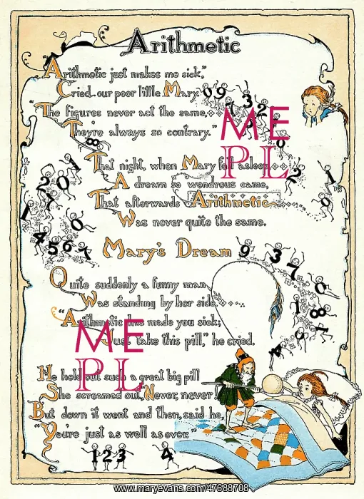 : Mary's Arithmetic Dream : Mary's Arithmetic Dream