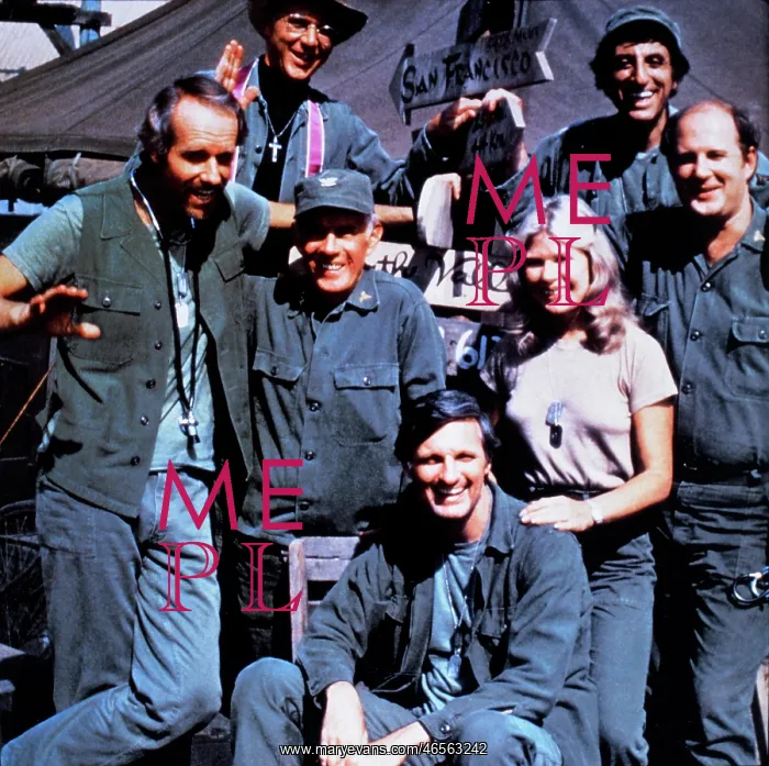  : M*A*S*H. Cast of Final TV Episode of M*A*S*H, Goodbye, Farewell and Amen, 1983