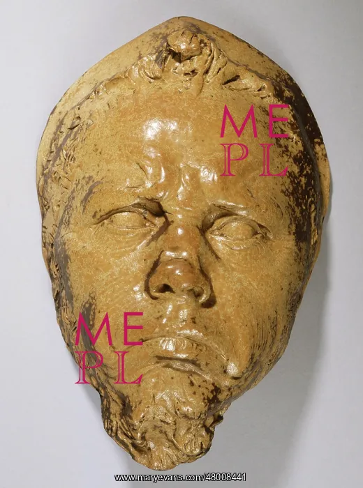 : Mask with a broken nose : Mask with a broken nose
