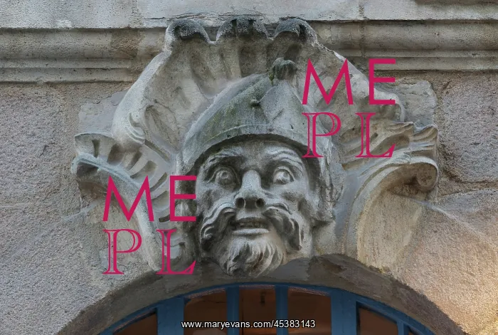 : Mask, Hotel des Freres Raimbaud, Ile Feydeau, Nantes, France : Mask, Hotel des Freres Raimbaud, Ile Feydeau, Nantes, France