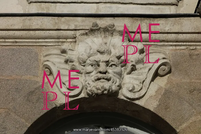 : Mask, Hotel des Freres Raimbaud, Ile Feydeau, Nantes, France : Mask, Hotel des Freres Raimbaud, Ile Feydeau, Nantes, France
