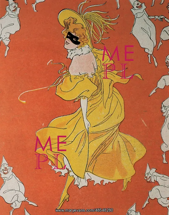 : Mask. Jugend Magazine, 1898. Germany : Mask. Jugend Magazine, 1898. Germany
