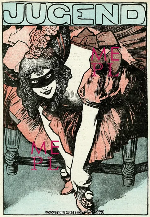  : MASKED WOMAN AT BALL