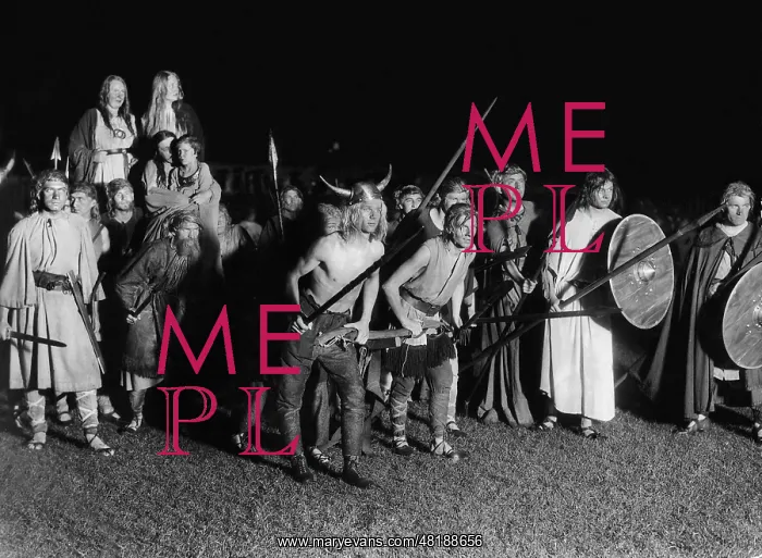 : Masked youngsters during a summer solstice celebration, 1933 : Masked youngsters during a summer solstice celebration, 1933