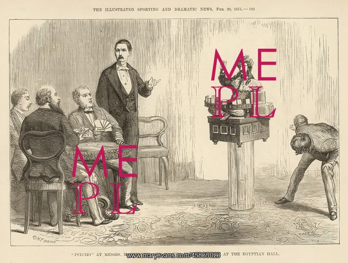 : Maskelyne - Cook's automaton, Psycho : Maskelyne - Cook's automaton, Psycho