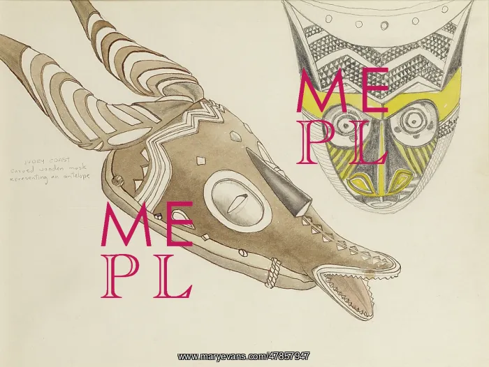 : Masks from the Ivory Coast : Masks from the Ivory Coast