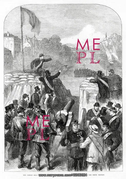 : Masonic Deputation to Versailles leaving Paris : Masonic Deputation to Versailles leaving Paris