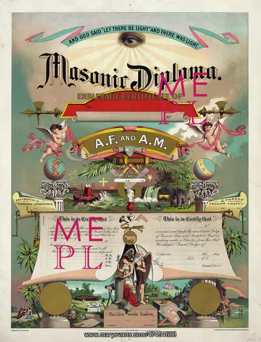  : Masonic diploma