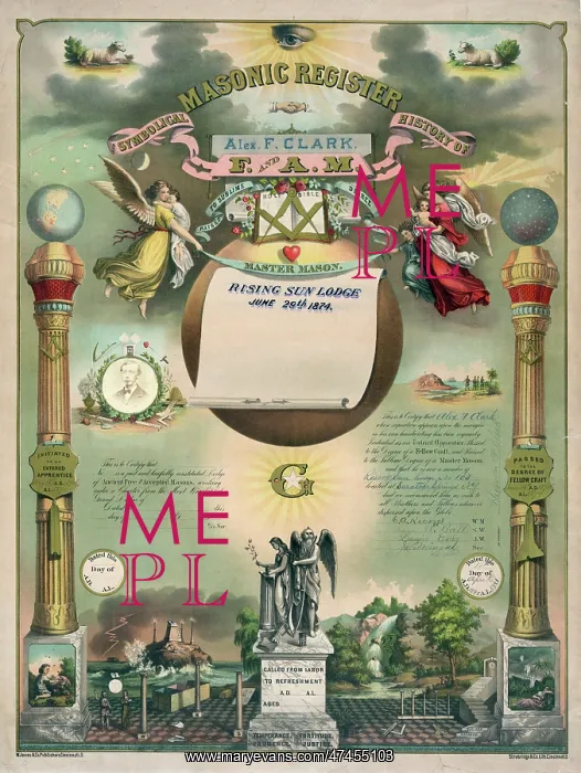 : Masonic register : Masonic register
