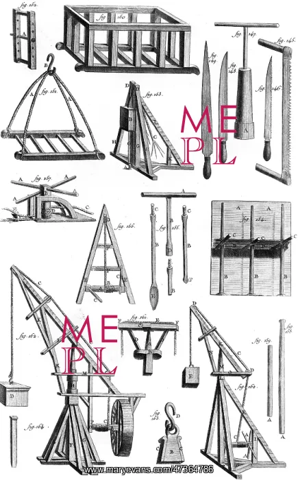 : Masonry Equipment - 18th century : Masonry Equipment - 18th century