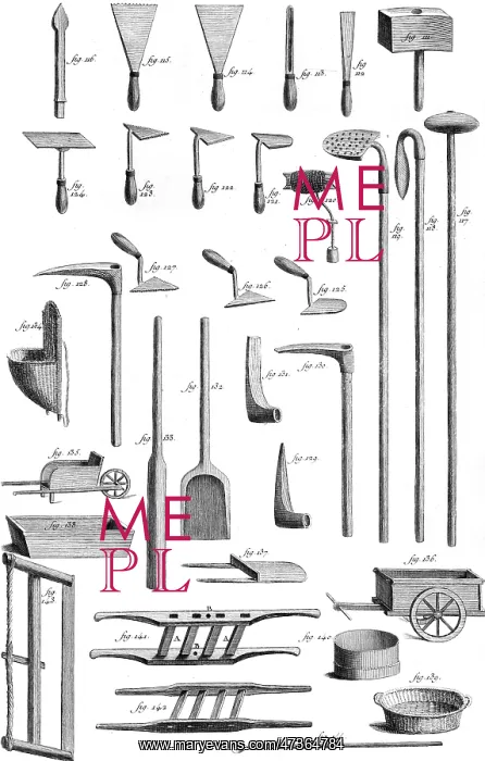  : MASONRY TOOLS 18TH C