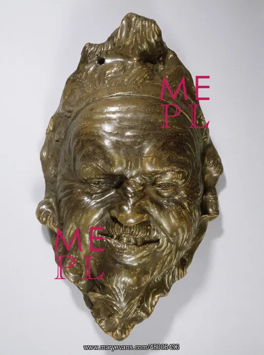 : MASQUE CHINOIS BARBU - BEARDED CHINESE MASK : MASQUE CHINOIS BARBU - BEARDED CHINESE MASK