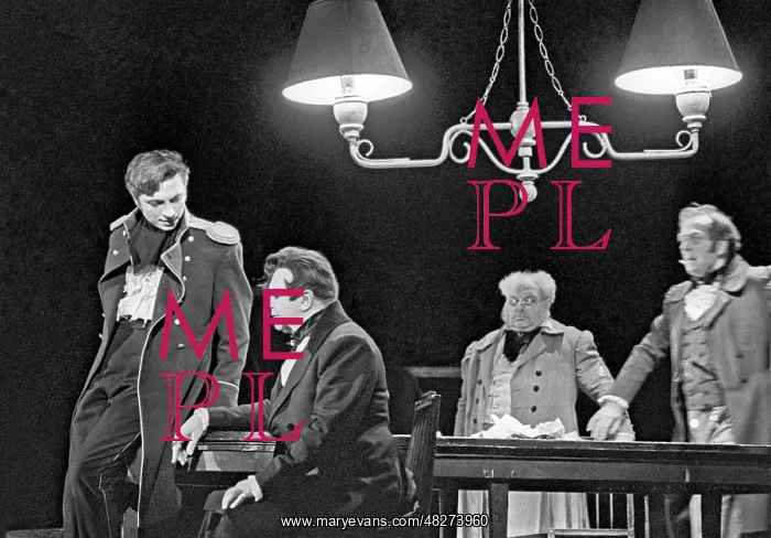 : Masquerade performance in Mossovet Theatre, 1965 : Masquerade performance in Mossovet Theatre, 1965